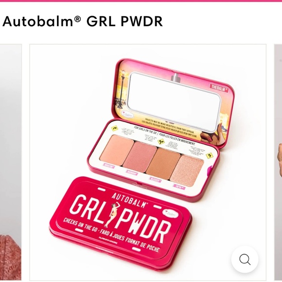 NIB: TheBalm Auto Balm GRL PWDR Cheeks On The Go Blush Pallet - Picture 6 of 8